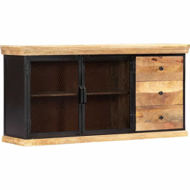 vidaXL Dressoir 150x40x75 cm massief mangohout Bruin