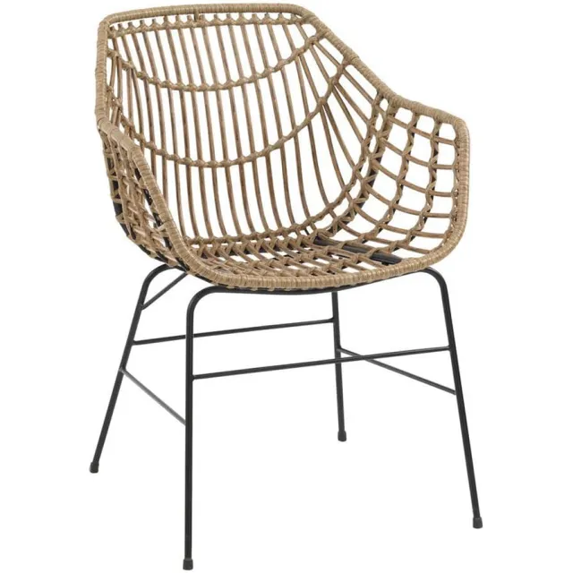 NordXL Rotan tuinstoel naturel