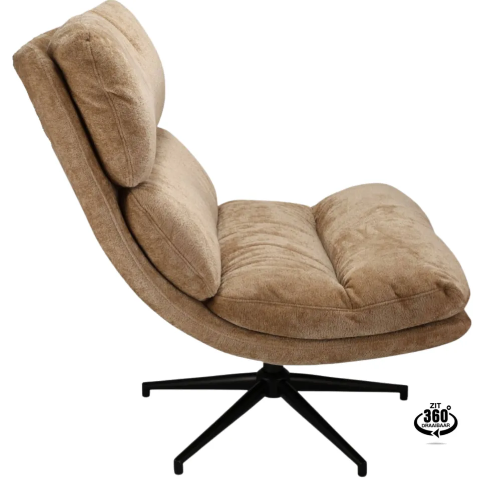 Wehkamp Home Fauteuil Lille camel, foto 5