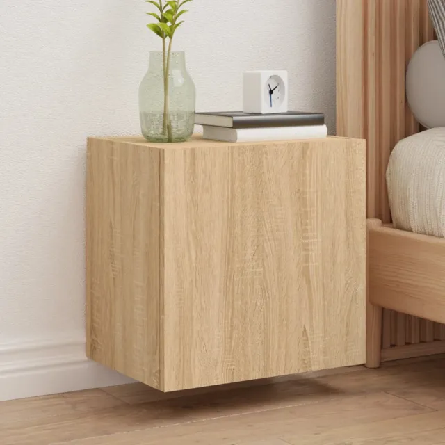 vidaXL Tv-wandmeubel 40,5x30x40 cm bewerkt hout sonoma eikenkleurig, foto 2