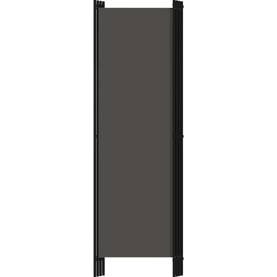 vidaXL Kamerscherm met 4 panelen 200x180 cm antraciet, foto 3