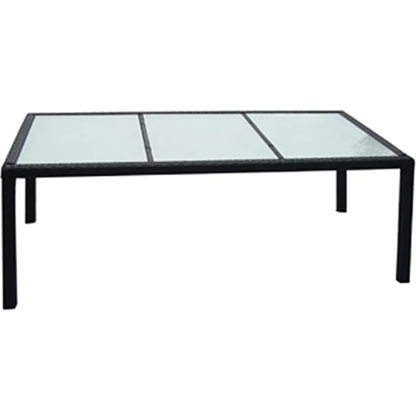 vidaXL 9-delige Tuinset met kussens poly rattan zwart, foto 4