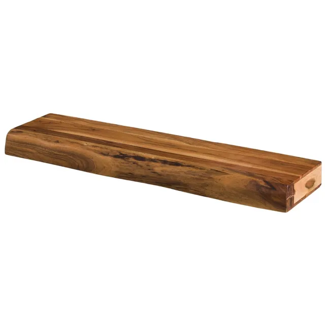 Giga Living Giga Meubel Wandplank Tree - Naturel Acaciahout - 100x25x8cm