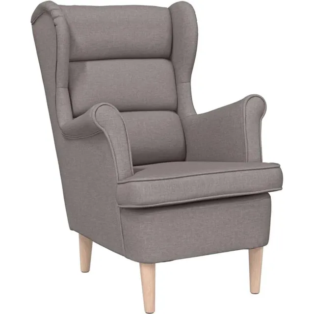 GranMaison Fauteuil - Relaxstoel - Relaxfauteuil - Stoel - Met armleuning - Voor één Persoon - Taupe
