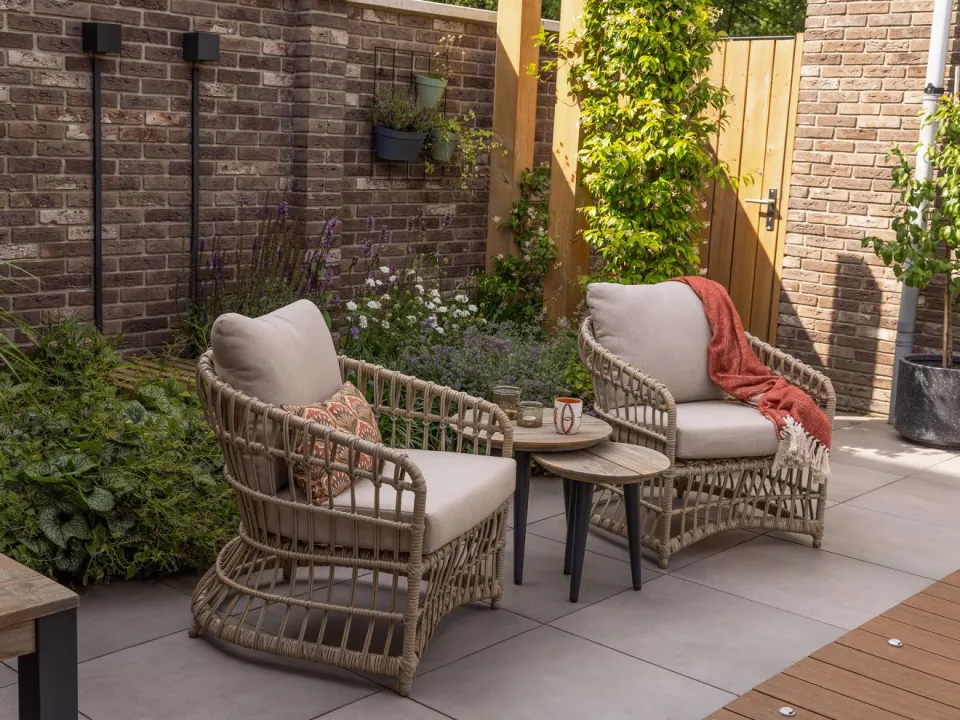 Intenso Furniture Intenso Cameri lounge tuinstoel taupe, foto 4