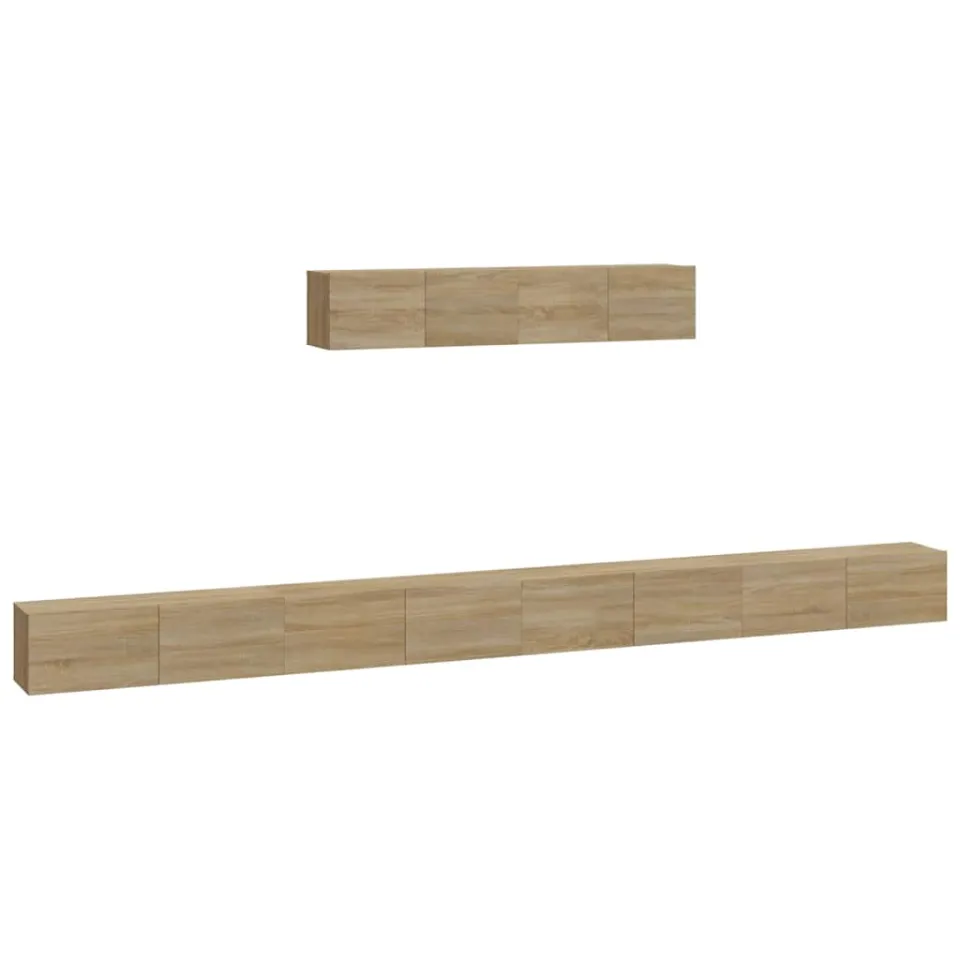 vidaXL 6-delige Tv-meubelset bewerkt hout sonoma eikenkleurig, foto 3