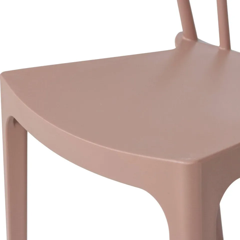 WOOOD Bliss Tuinstoelen - Kunststof - Jadegroen - Set van 2 salmon pink, foto 6