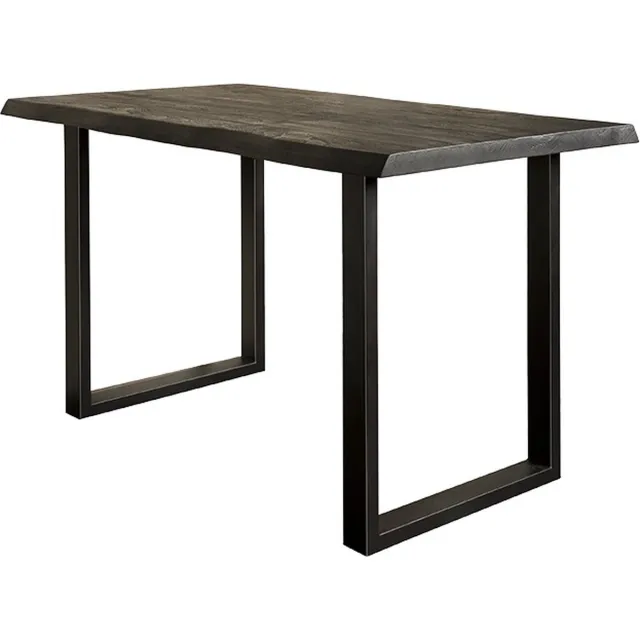 TOFF Ultimo Live-edge bartable 140x90x95 - top 5 zwart