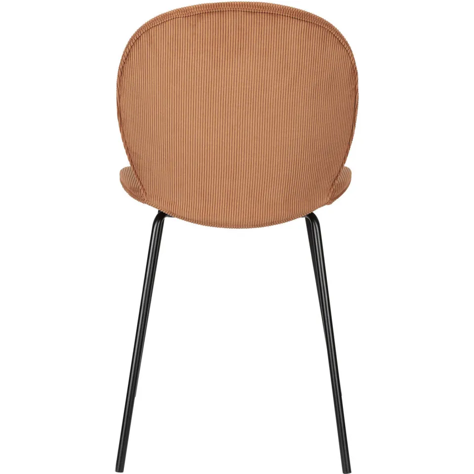 Zuiver Bonnet eetkamerstoel terracotta, foto 5