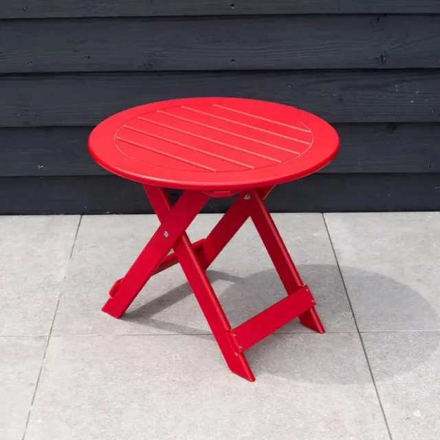 Canada Comfy Chair Originele Adirondack Bijzettafel | Kunststof | Rood | Side Table | Binnen 2-5 werkdagen geleverd | 10 jaar garantie | Canada Comfy Chair