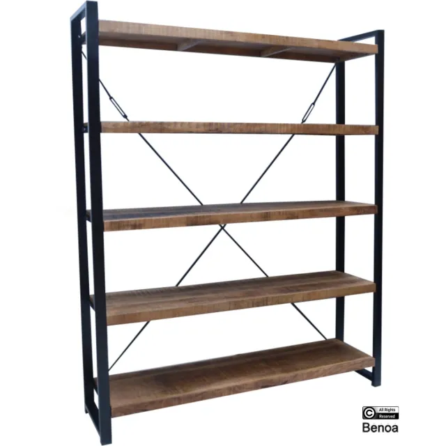 Benoa HorstDeco- boekenkast Mangohout Britt - 120 cm