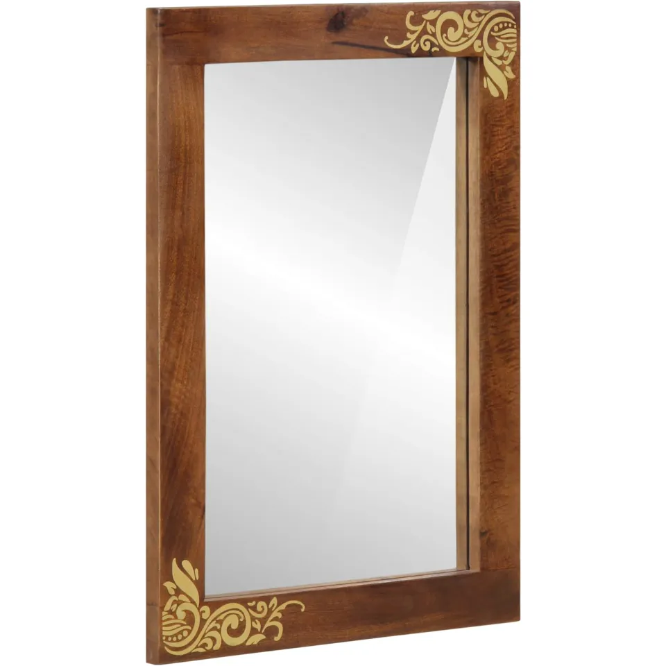 vidaXL Badkamerkastenset 3 st Honingbruin Massief Mango Hout bruin, foto 4