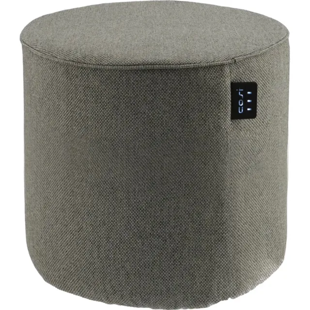 Cosi Cosipouf Comfort Grey 45x45cm - 3 Warmtestanden - Wasbare poefhoes - Inclusief oplaadbare batterij en adapter