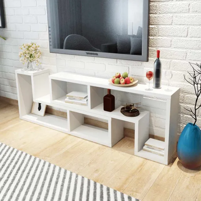 vidaXL Tv-meubel dubbel L-vormig wit, foto 2