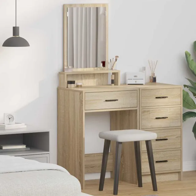 vidaXL Plafondtafel Sonoma Eiken 50 x 41 x 140 cm Bewerkt hout, foto 2