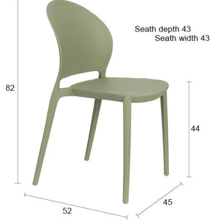 Housecraft Living Sjoerd tuinstoel groen, foto 2