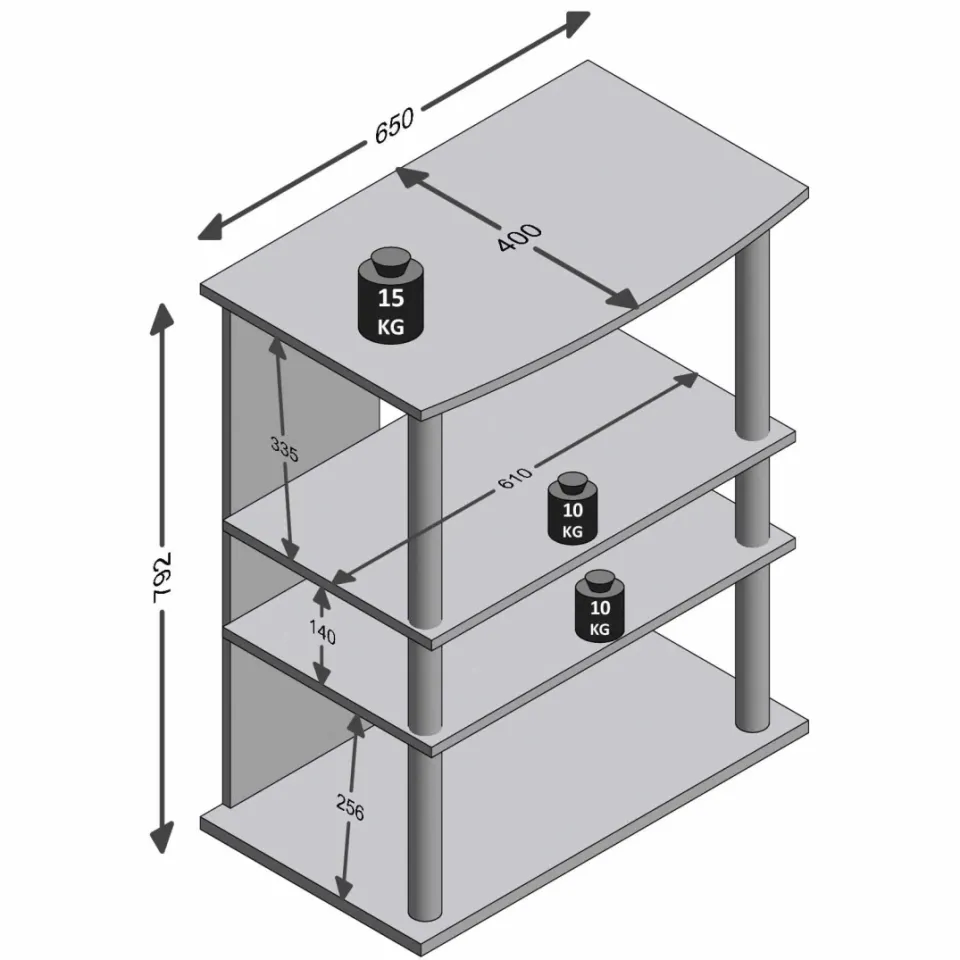 tv-meubel Hein eiken, foto 2