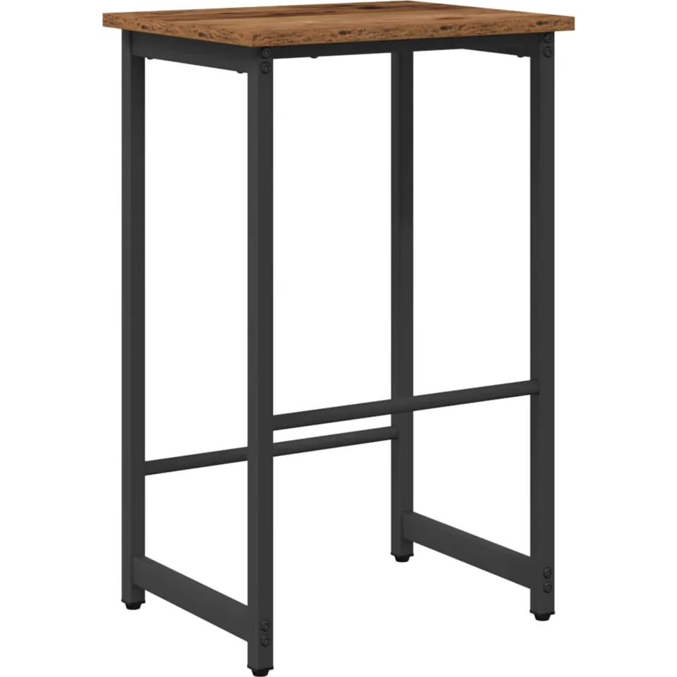vidaXL Barkruk Oud hout 40 x 32 x 64 cm Bewerkt hout bruin, foto 3