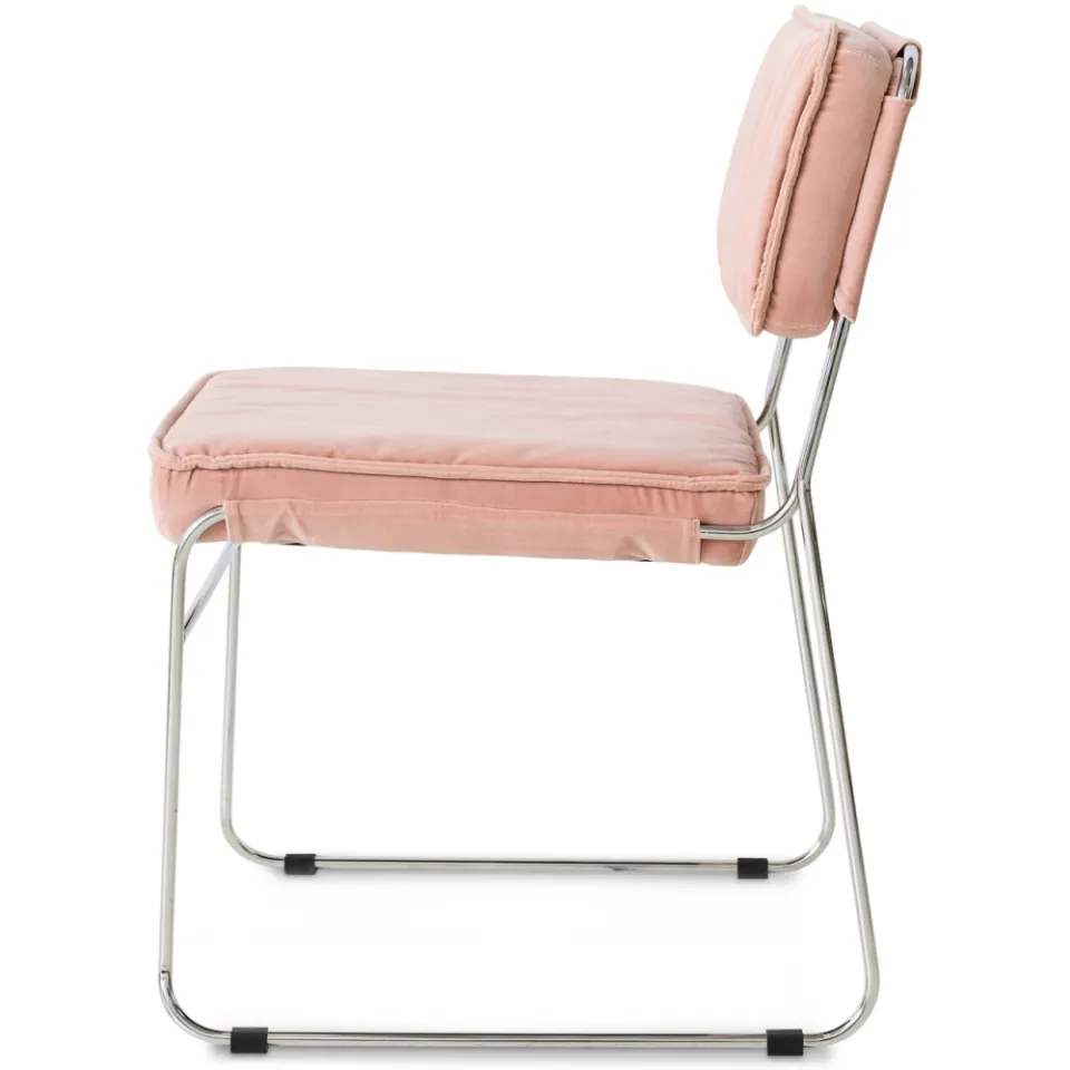 HKLIVING eetkamerstoel (set van 2) Endless roze, foto 3