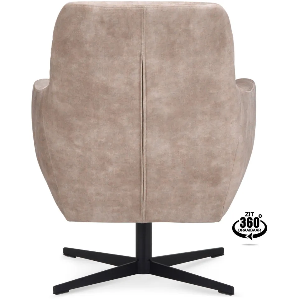 Wehkamp Home Fauteuil Harry sand, foto 4
