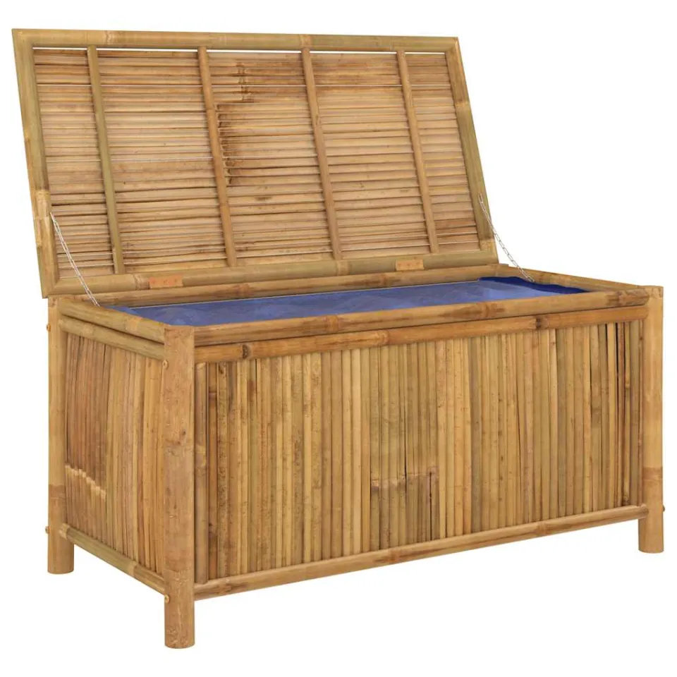 vidaXL Tuinbox 110x52x55 cm bamboe bruin, foto 4