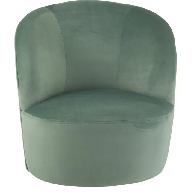 J-Line Kinderzetel Draak 46x45x51cm - Fluweel munt Groen