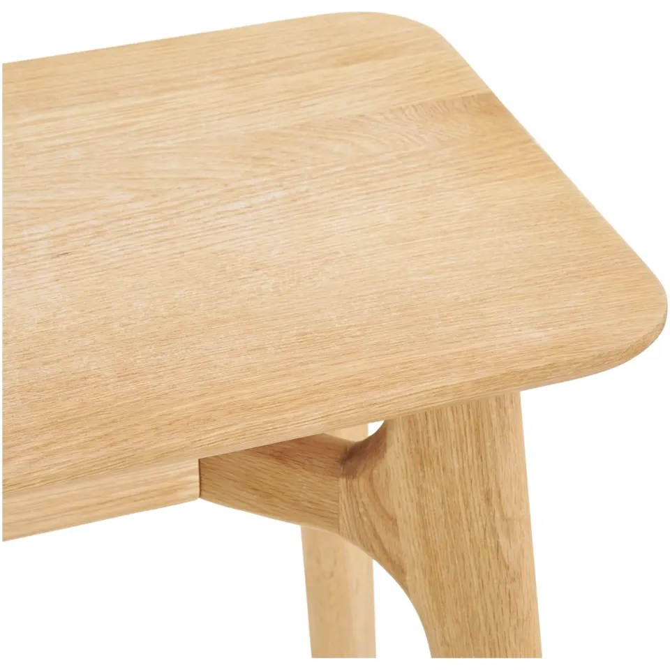 Artichok Renske houten bureau naturel 100 x 35 cm, foto 5