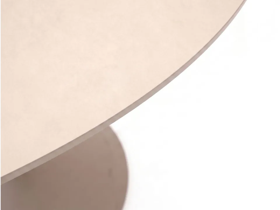 Suns Nova low bartafel ø 130cm (h: 95cm) taupe, foto 4