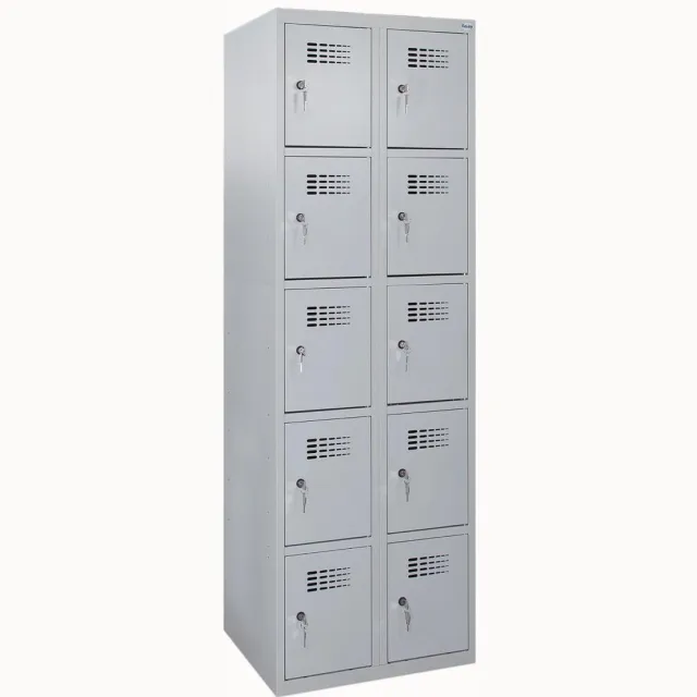 De Raat Lockerkast 10 stuks Sus 325 W Grijs