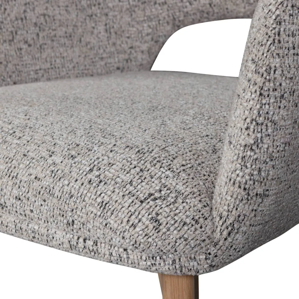 WOOOD Murat eetkamerstoel beige, foto 5