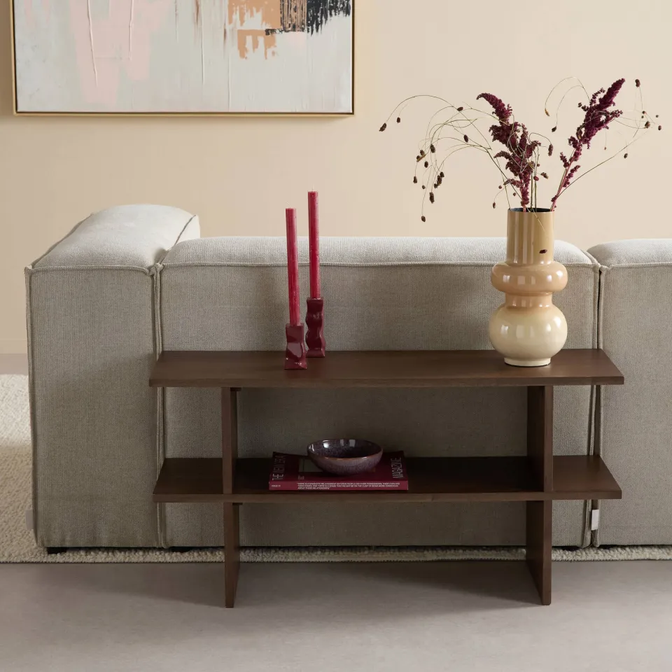 NOUS Living sidetable Igo donkerbruin, foto 6