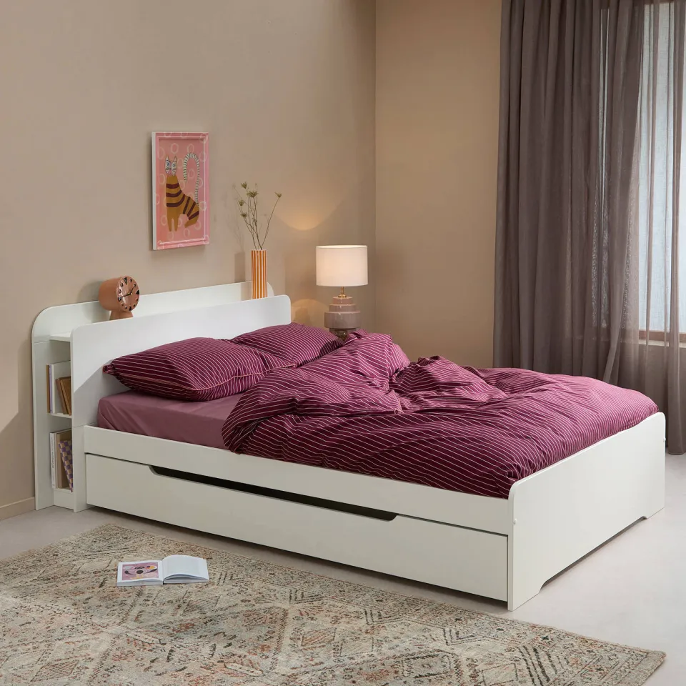 NOUS Living bed Rumble wit, foto 3