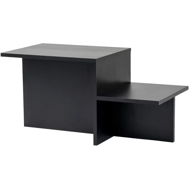 Skye Decor Houten salontafel "Harmony" 80 x 40 x 40 cm - Zwart hout
