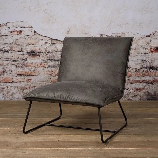 sidd Vilar coffeechair - fabric amazon 2 grey grijs