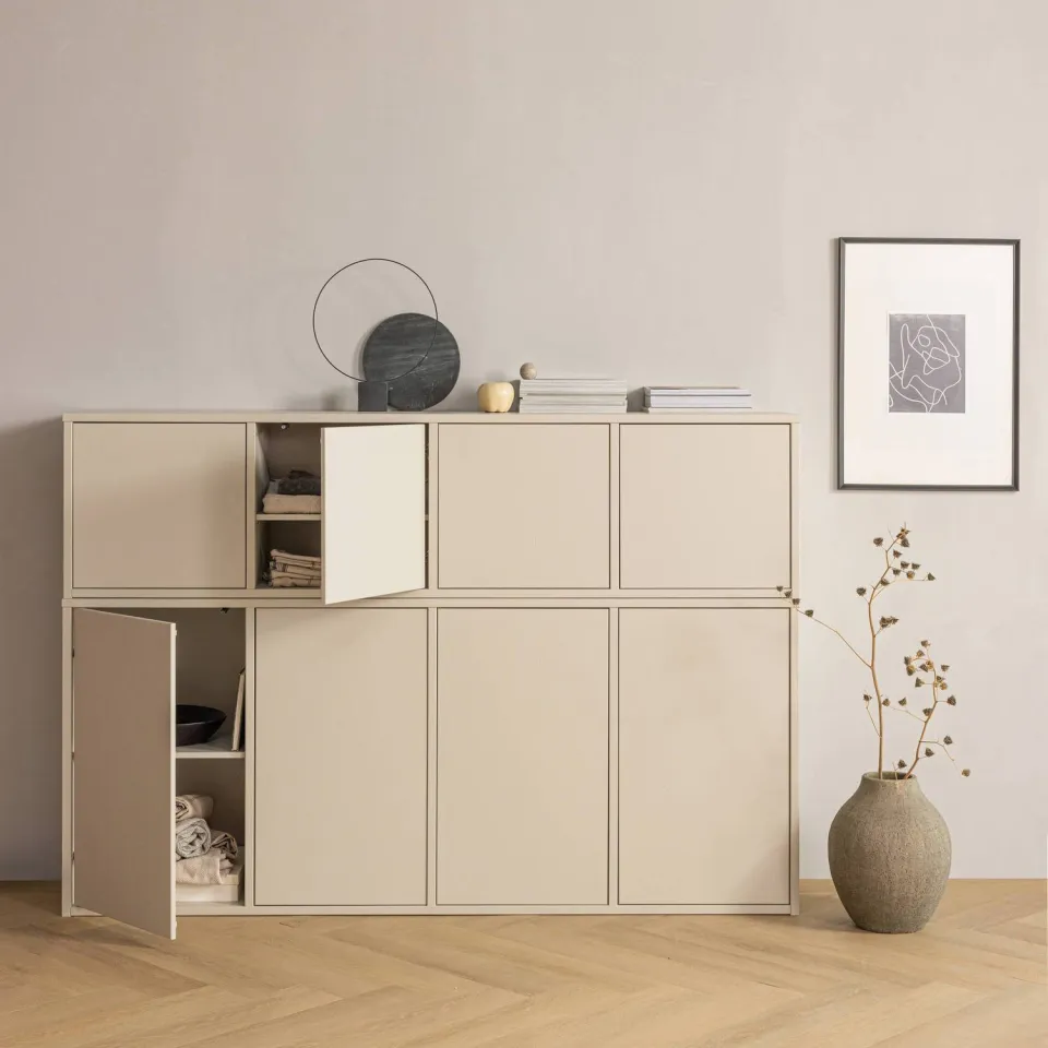 WOOOD Merel dressoir beige, foto 6