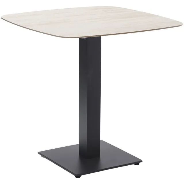 Garden Impressions Tobi bistro tuintafel 75x75 cm - donker grijs