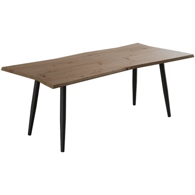Vicco Yan Salontafel – 110 x 50 cm Ambachtelijk Artisanaal eiken
