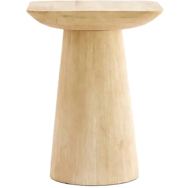 Light & Living Bijzettafel Dego - Naturel - 45x45x59cm - Modern Bruin