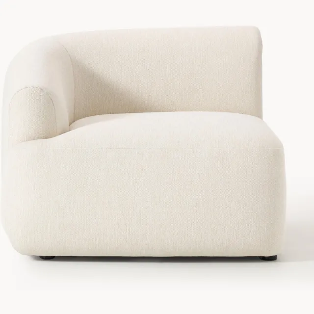 Westwing Collection Hoekmodule Sofia wit