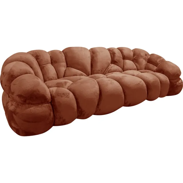 PTMD Bank Nubibus - Oranje - 114x253x76cm Orange