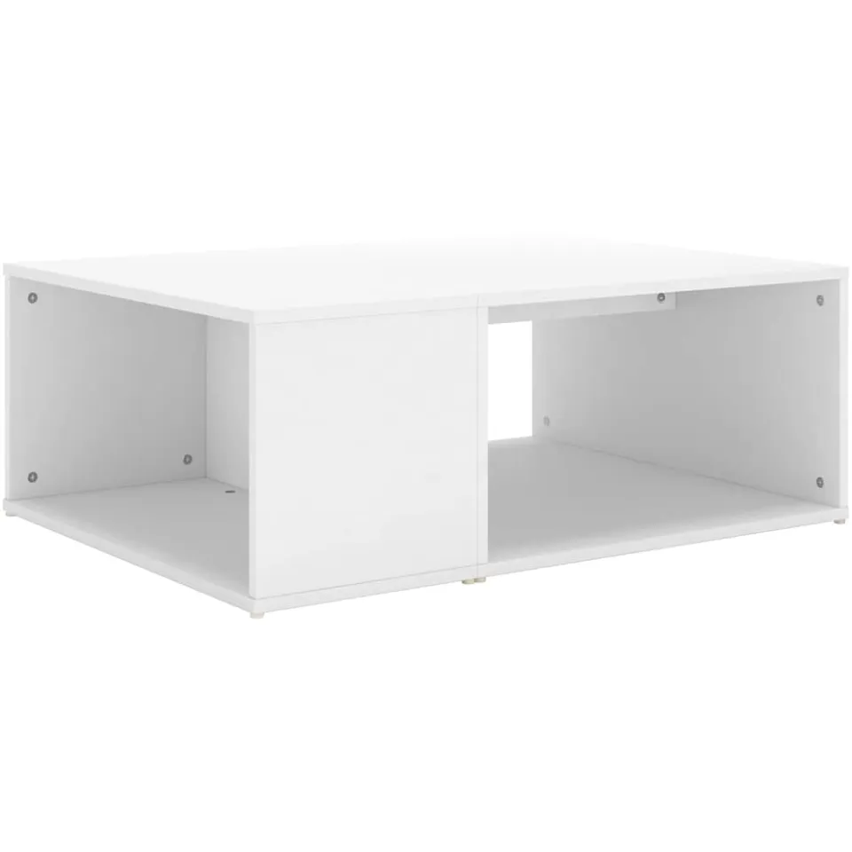 vidaXL Salontafel 90x67x33 cm bewerkt hout wit