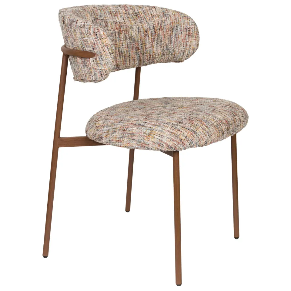 Housecraft Living eetkamerstoel Claes gemêleerd multi, foto 2