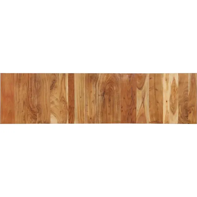 vidaXL Hoofdbord 200 cm massief acaciahout bruin