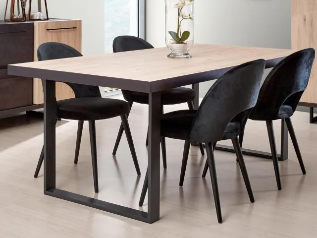 Mobistoxx Viazza eettafel dark stone castella
