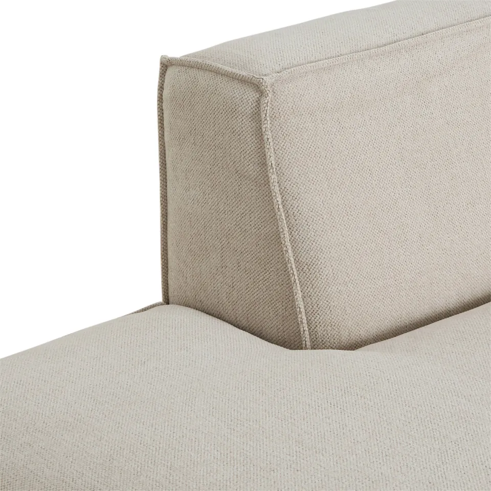 NOUS Living hoekbank Newton hoek rechts - beige, foto 4