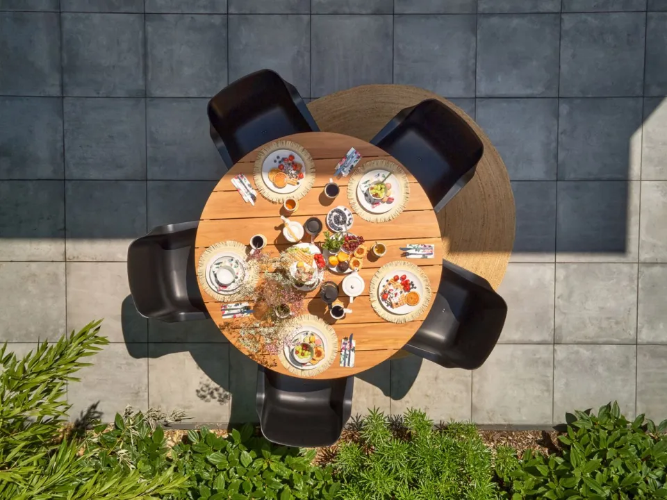 Hartman tuinmeubelen Hartman Sophie Element dining tuinstoel zwart, foto 4