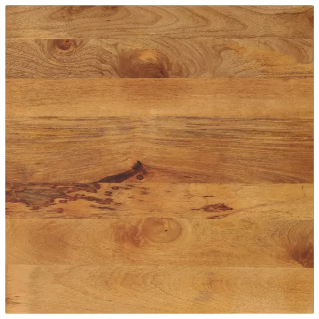 vidaXL Tafelblad vierkant 90x90x2,5 cm massief mangohout Bruin