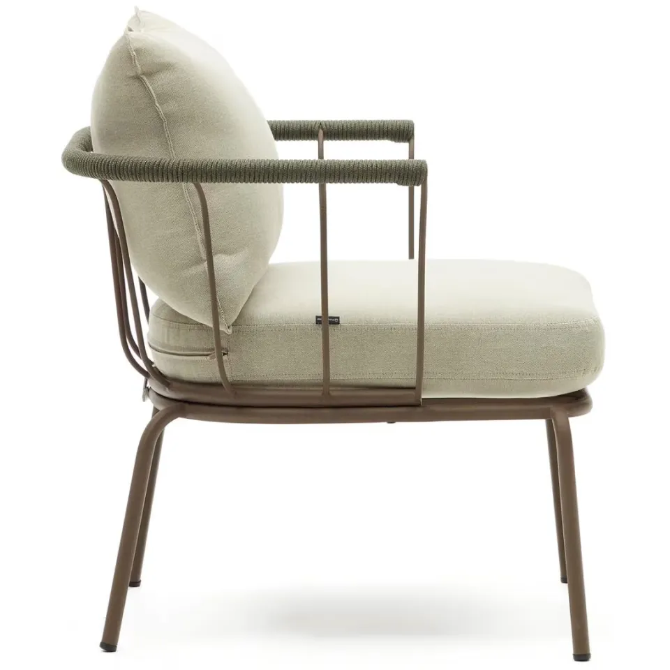 Kave Home Salguer fauteuil beige, foto 2