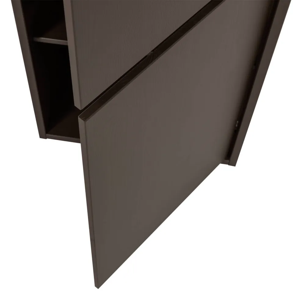 WOOOD Meggy Smalle Opbergkast - Grenen hout - Dust /Grijs - 215x55x40, foto 4