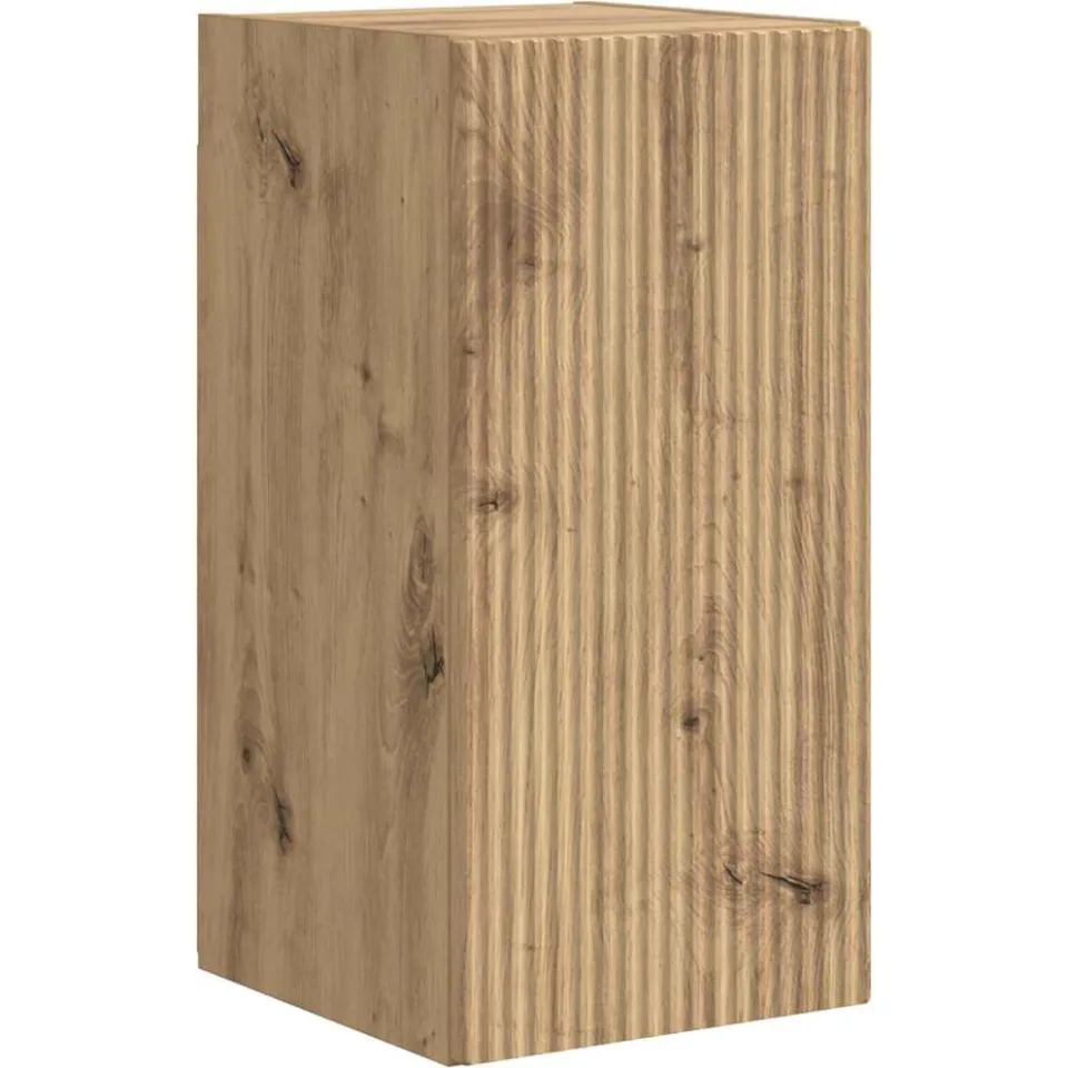 vidaXL TV Wandkast 30 x 31 x 60 cm Ambachtelijk eiken Bewerkt hout, foto 3